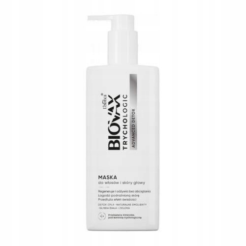  Mască Biovax Trychologic Advanced Detox pentru păr și scalp 200 ml