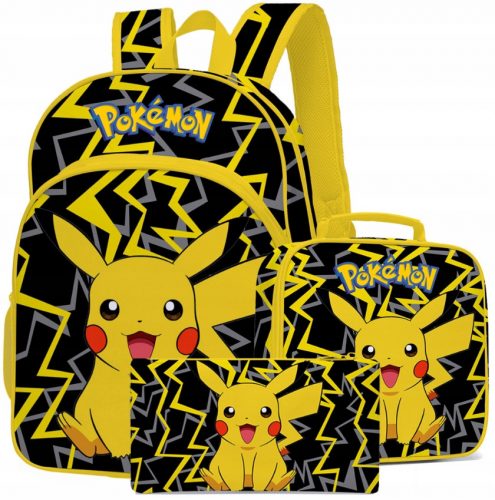  Rucsac școlar cu mai multe compartimente Pokemon RUCSAC PIKACHU FDAS Multicolor