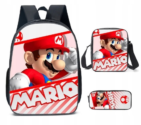  SET SCOALA SUPER MARIO, RUCSAC TUIE PENCINER