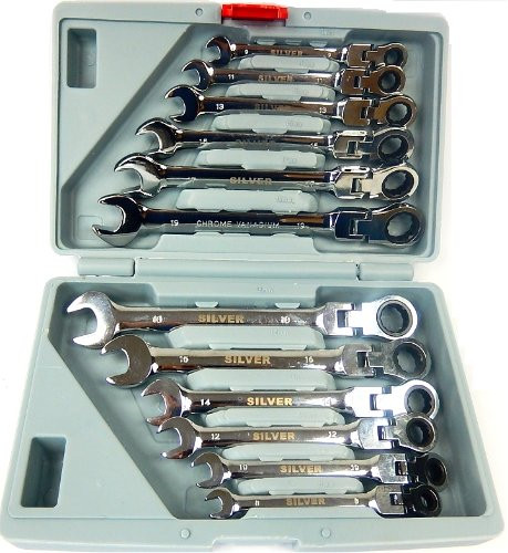  Chei combinate 12 piese SilverTools SK-012-01