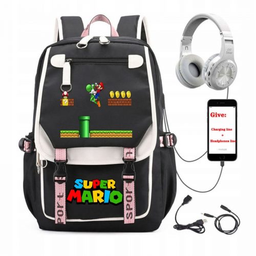  RUCSAC MARE Super Mario Bros. MODELE IMPERMEABILE