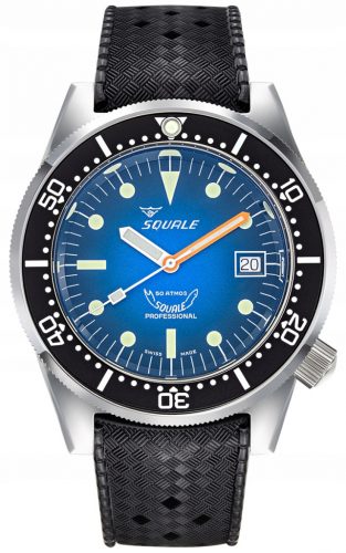  Ceas barbatesc SQUALE 1521 Blue Ray Rubber 1521PROFD.HT