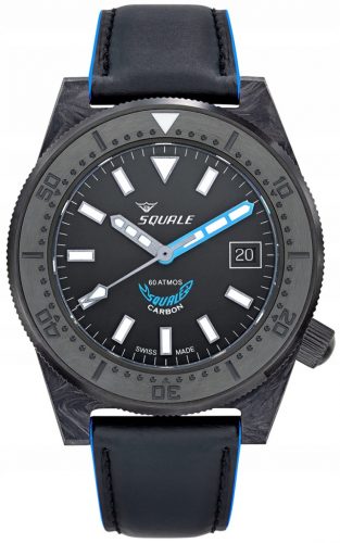  Ceas barbatesc SQUALE T-183 Forged Carbon Blue T183FCBL