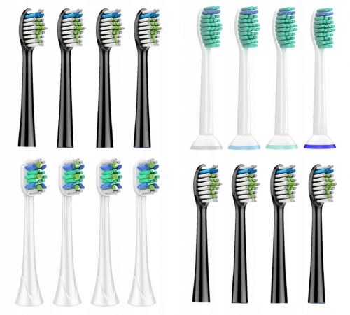  16x vârfuri de cap pentru periuța de dinți sonică PHILIPS Sonicare MIX