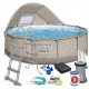  Piscina cu cadru rotund Bestway 396 x 396 cm