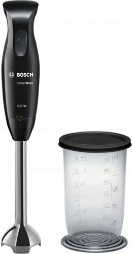  Blender Bosch MSM2610B CleverMixx, 600 W, lamă Quattro din oțel, ușoară