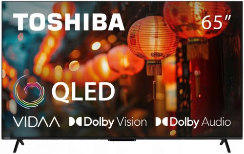  Tuner TV Toshiba 65QV2463DG 65" QLED UHD Vidaa HDR DVB-T2