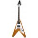  Chitară electrică naturală antică Gibson din anii 70 Flying V + carcasă