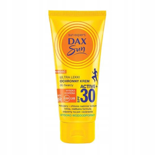  Cremă de față protectoare ultraușoară DAX Sun SPF30 Active+ 50 ml