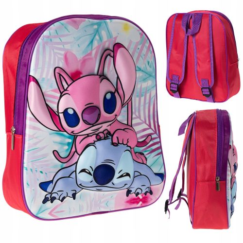 Rucsac pentru gradinita Lilo and Stitch GD cu un singur compartiment Nuante de roz