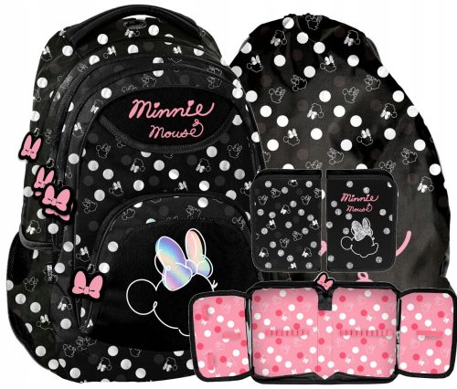  RUCSAC SCOALA MINNIE MOUSE PENTRU O FATA + alte 2 produse