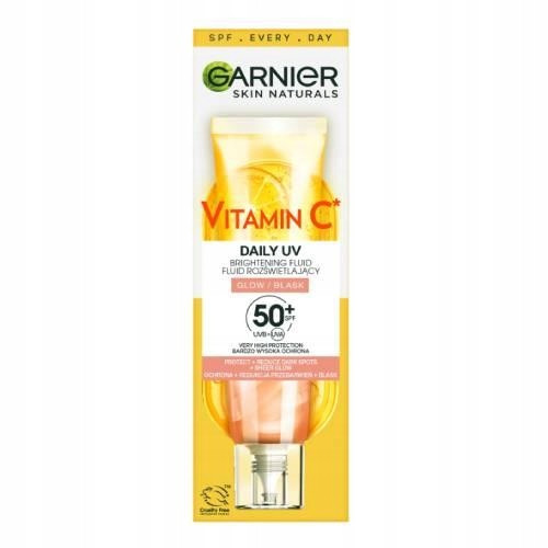  GARNIER VITAMINA C LIQUID ILUMINANT DE ZI CU SPF 50+ GLOW 40ML