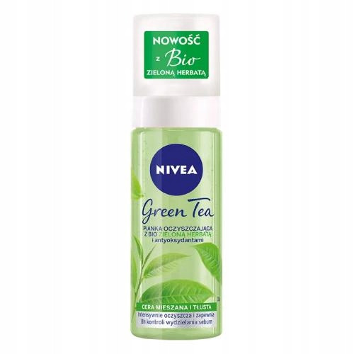  Nivea Green Tea Spuma demachianta cu ceai verde bio 150 ml