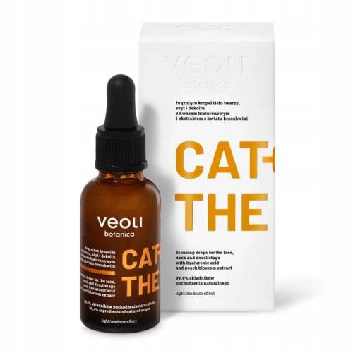  Veoli Botanica Catch The Sun picături bronzante pentru față, gât și decolteu 30 ml