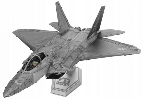  Luptător Metal Earth F-22 Raptor, model color