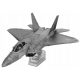  Luptător Metal Earth F-22 Raptor, model color