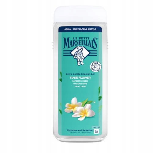  Gel de duș cremos Le Petit Marseillais Tiare Flower