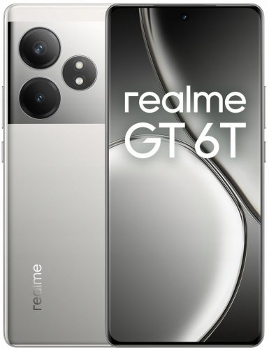  smartphone realme GT 6T 8 GB / 256 GB 5G argintiu