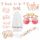  BRIDE TO BE Set Petrecere Burina Gadgets Decoratiuni Voal Cercevece 8 buc