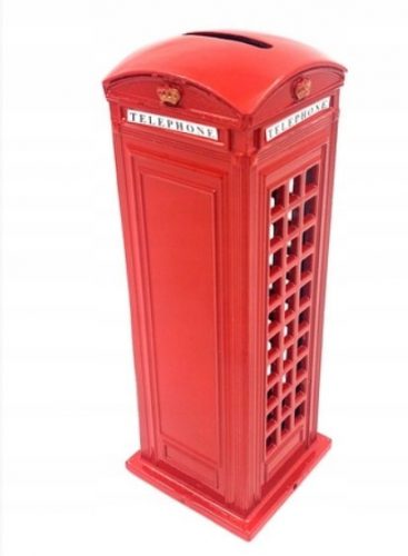  PULUCULUI METAL CLASIC LONDRA CABINA TELEFONICA 18 cm x 7 cm x 7