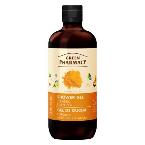  Green Pharmacy Gel de dus Ulei de curcuma si dovleac 500 ml