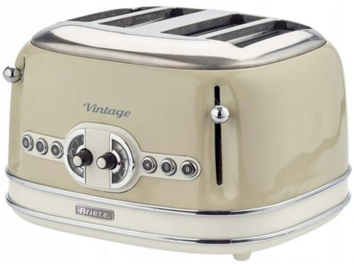  Ariete Vintage 156/03 1600W Toaster Bej 2 toasturi