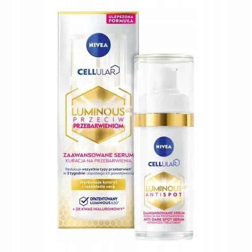  Nivea Cellular Luminous630® Serum Tratament PENTRU Decolorări 30 ml