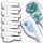  10x CARCASA CAP PERIE ORAL-B 3D TRIZONE SONIC DUAL CLEAN