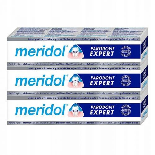  Meridol Parodont Expert Pasta de dinti 75 ml trippack