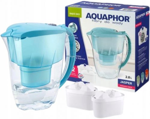  Urcior cu filtru Aquaphor Jasper 2,8 l, albastru