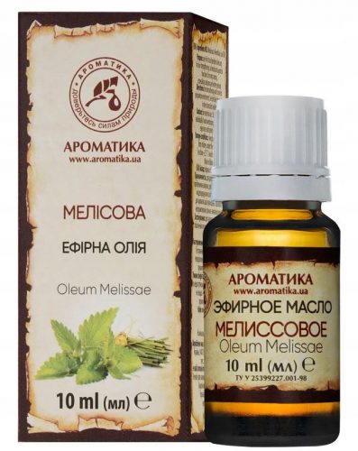  Ulei esential de melisa 10ml AROMATIKA