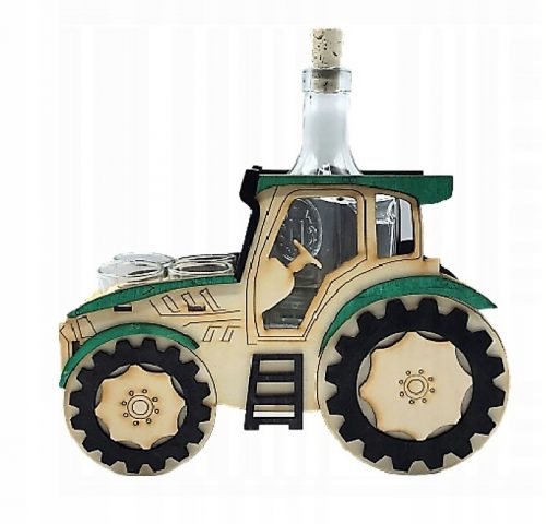  Set Carafe Tractor Cadou Pentru Ochelari Aniversari 18-99 Cadou Fermier