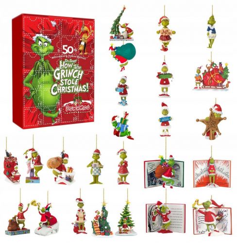  Grinch 24 de figuri Calendar de Advent Grinch pentru copii CADOU FRUMOS