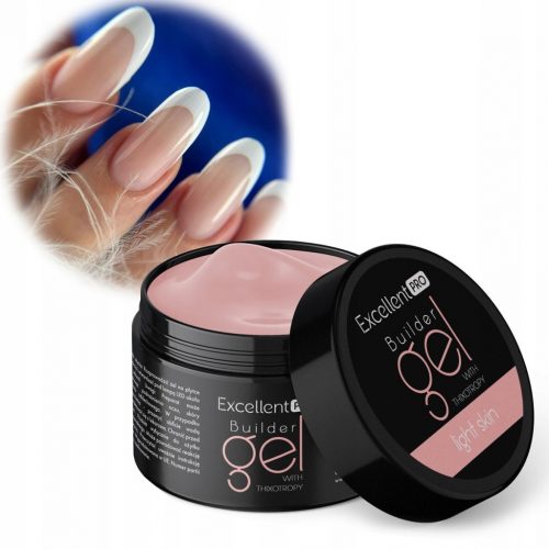  EXCELENT PRO BUILDER GEL GEL DE CONSTRUIRE CU TIxotropie BEJ PIELE DESCHISĂ 15 g