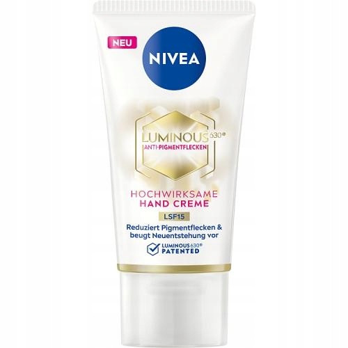  CREMA DE MÂINI NIVEA ÎMPOTRIVA PETELOR DE PIGMENT LUMINOS 63