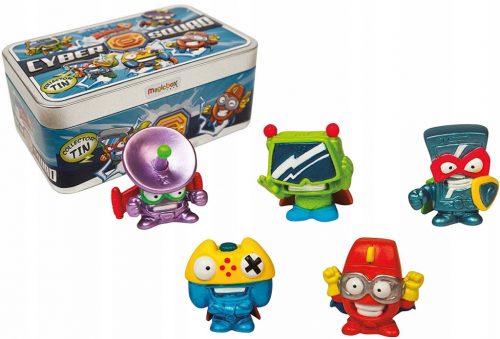  Set de 5 figurine Magic Box Super Zings Cyber Squad