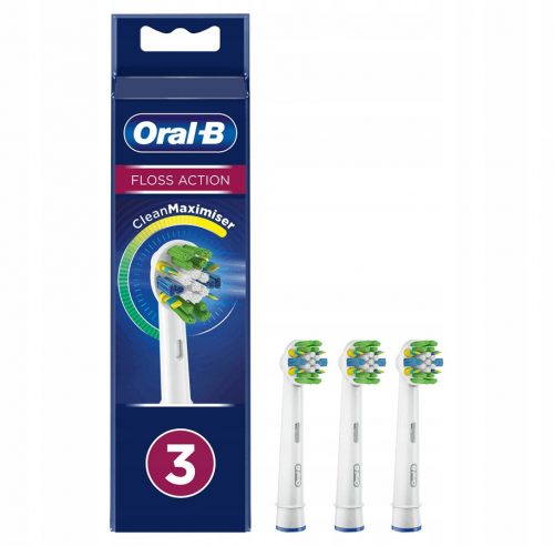  2x CAP DE PERIĂ DE DINȚI ORIGINAL ORAL-B 3D ALB CU AȚĂ DE AȚĂ