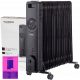  ULEI Radiator electric 2500W 13 RIBS Roti TELECOMANDA Temporizator REGLAREA