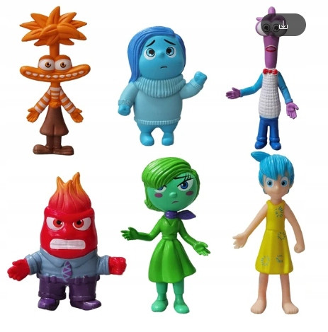  Inside Out 2 set de 6 figurine