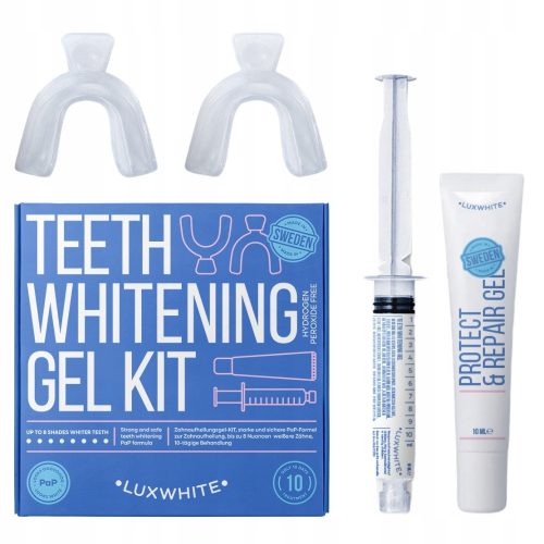  Set de albire a dintilor cu tehnologie LuxWhite Gel KIT Safe