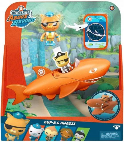  Moose Toys Octonauts Land Adventures Set figurine Gup-B & Kwazii