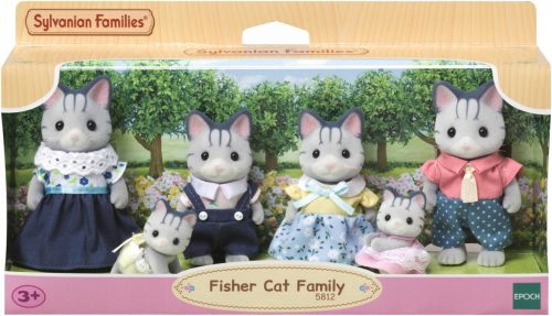  SYLVANIAN FAMILES FISHER CAT FAMILY 5812