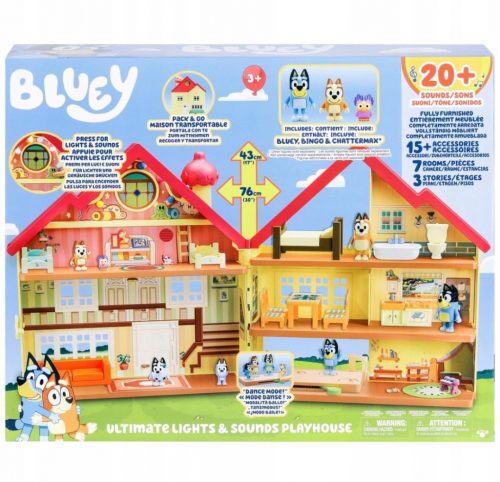  Moose Toys Set Casă de joacă Bluey Ultimate Lights & Sounds