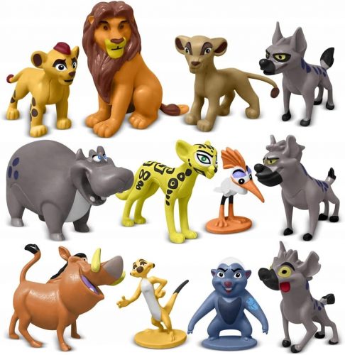  SET FIGURINETE REGELE LEUL SIMBA TIMON PUMBA 9 BUC