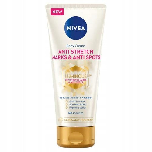  NIVEA LUMINOUS630 ANTI MARKS Crema de corp pentru vergeturi si decolorari 200 ml