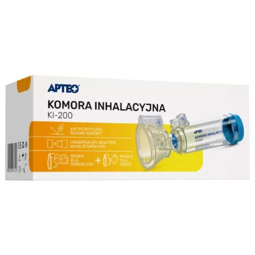  Cameră de inhalare Apteo KI-200, două măști