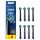  8x VARFURI BRAUN ORAL-B CROSS EB50 NEGRU CAP