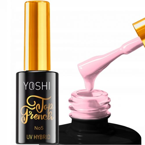  YOSHI TOP FRENCH NO WIPE HIBRID TOP SEMI-TRASPARENT 05 10 ml