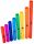  BOOM TUBES SET DIATONIC TUBE-8 BOOMWHACKER tuburi colorate pentru copii