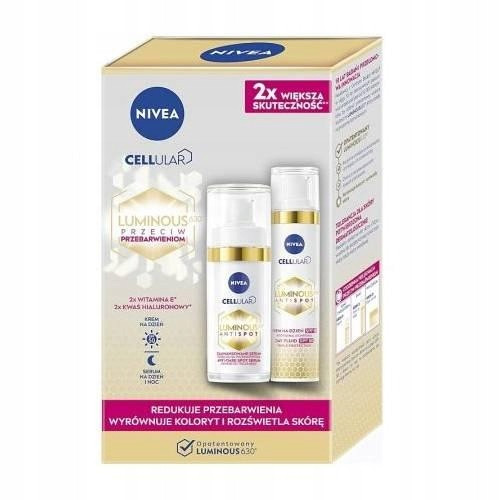  Nivea Cellular Luminous 630 - crema de zi si ser anti-pete